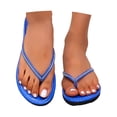 thumbnail image 3 of ibiyuan Orthopedic Flip Flops Women Platform Thong Sandals Non- Thick Sole Memory Foam Slippers Fashion Walking Shoes, 3 of 9