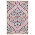 thumbnail image 2 of SAFAVIEH Bellagio Rio Floral Wool Area Rug, Light Pink/Multi, 6' x 9', 2 of 11