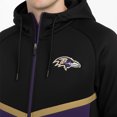 thumbnail image 4 of Chamarra neopreno NFL Baltimore Ravens para caballero 100% oficial, 4 of 8