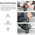thumbnail image 3 of Foam Roller - 2 in 1 Trigger Point Exercise Roller, High Density Muscle Roller with Carry Bag for Deep Tissue Massage, Physical Therapy & Relaxing, 3 of 5