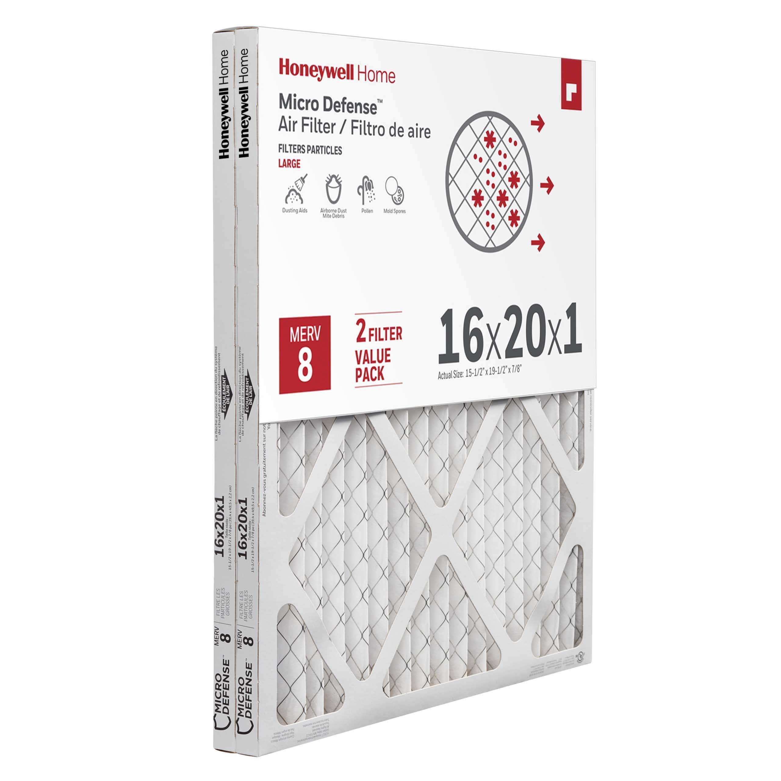 Honeywell air filter 16x20x1 deals