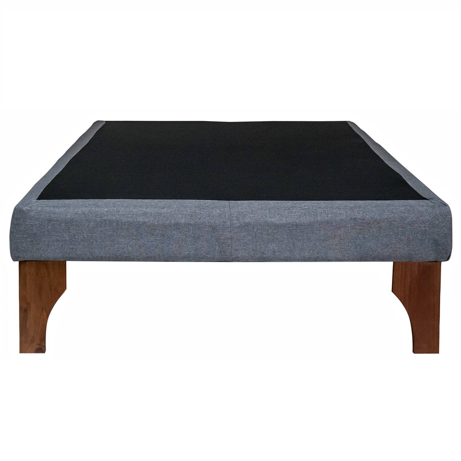 Base De Cama 1 Plaza Largo 200 Cm - Con Patas De Madera 24 Cm