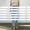 thumbnail image 2 of QURATI Women's Wide Leg Jeans High Waisted Stretchy Straight Leg Baggy Denim Pants Womens Bottoms Coffee XXL, 2 of 3