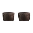thumbnail image 2 of Bolso organizador con cierre de cremallera Sonducket Café Impermeable 32*14*26cm 2Conjunto, 2 of 6