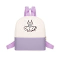 thumbnail image 2 of Mochila de baile de ballet, bolsa de baile para niñas, linda bolsa de lona para gimnasia y baile Púrpura, 2 of 8
