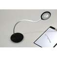 thumbnail image 3 of Alba LEDAERON 5W Touch Dimmer Aero LED Desk Lamp - Glossy Black, 3 of 14