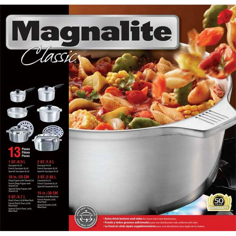 Magnalite Cast Aluminum Cookware Set, 13 Piece