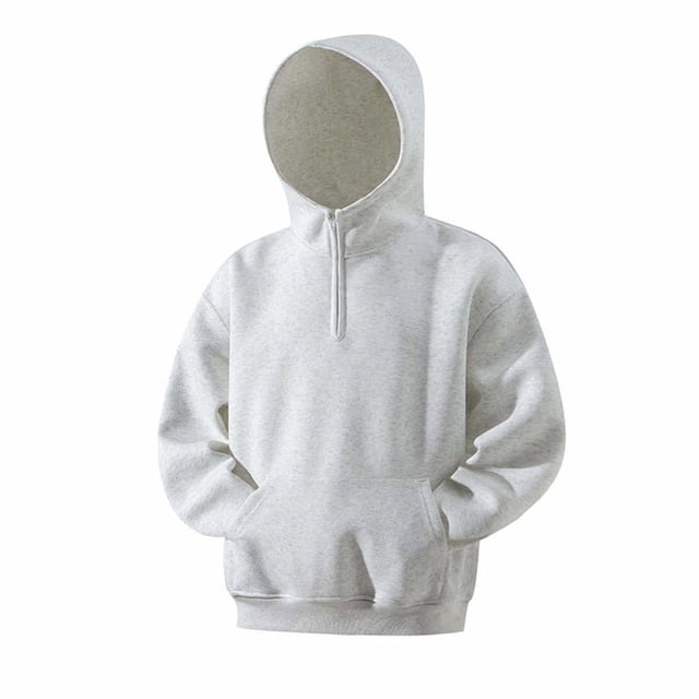 Blusa informal de manga larga con capucha para hombre, con cordón ajustable, de poliéster, con botones y cuello alto para playa