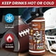 thumbnail image 3 of Botella de agua SANDJEST con aislamiento para fútbol americano, 950 ml, 3 of 7