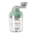 thumbnail image 3 of Tongina Egg Puller Golden Portable Handheld Multifunctional Aureate Egg Making Tool Egg Yolk Shaker for Dining Room Cooking Green, 3 of 7