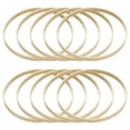 thumbnail image 1 of 10Pcs DIY Bamboo Wreath Ring DIY Dream Catcher Bamboo Rings Dreamcatcher Crafts Frame, 1 of 9