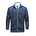 thumbnail image 2 of Ceisia Men's Thickened Hooded Sweater Jacket Zip Up Pockets Gift Long Sleeve Casual Outerwear, 2 of 7