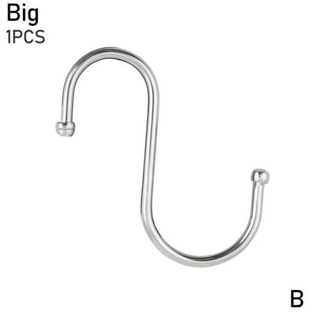 

S Shaped Hanging Hooks Steel for Kitchen Bathroom Bedroom New DECO E0A7