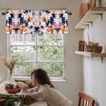 thumbnail image 5 of Colorful Ink Splash Valances for Windows Farmhouse Kitchen Curtains Valances Rod Pocket Valance Curtains for Kitchen Windows Modern Abstract Watercolor Window Valances for Bathroom Bedroom 42"x12", 5 of 6