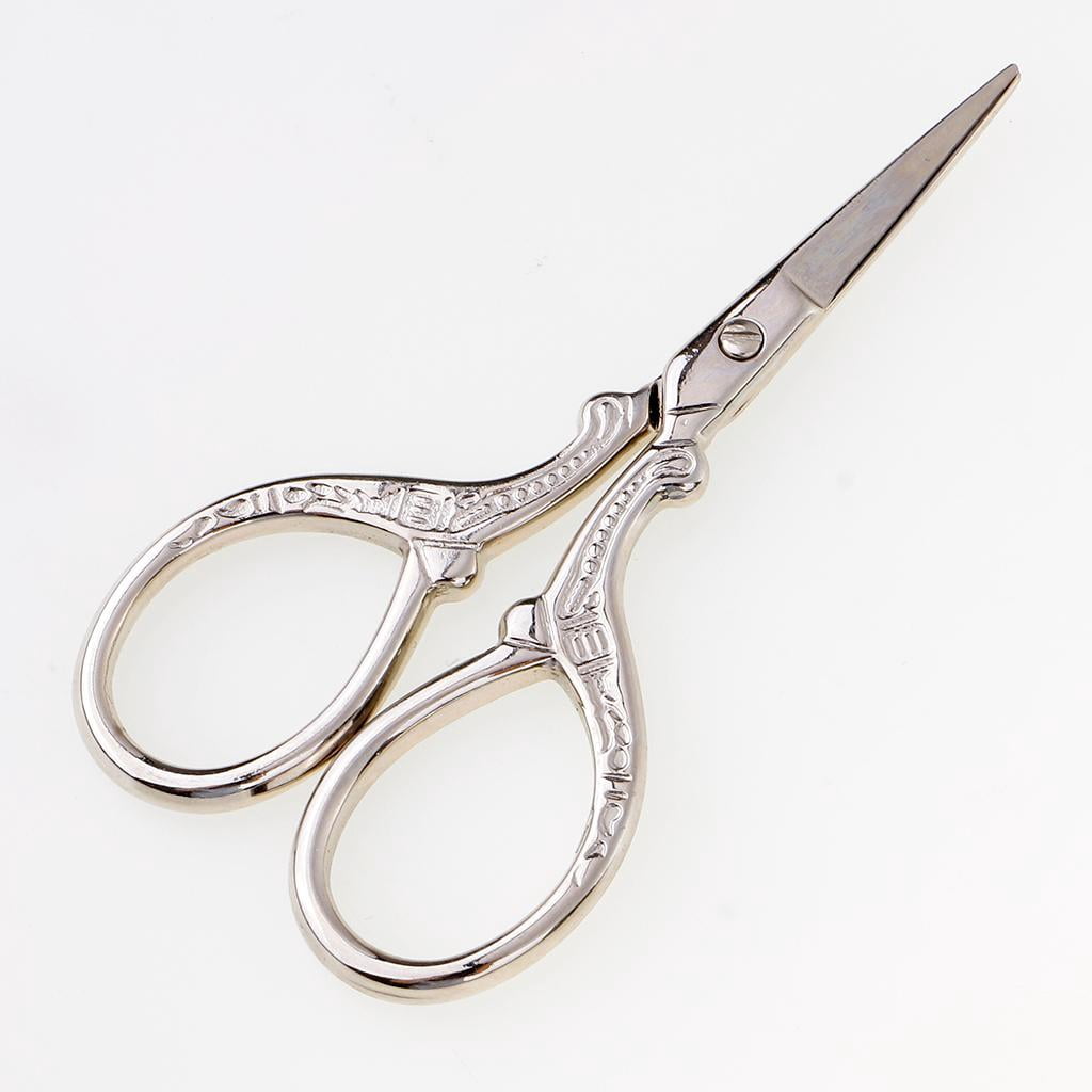 HOMYL 3pcs Vintage Embroidery Fabric Sewing Scissor for DIY Dressmaking Tailoring