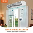 thumbnail image 6 of VEVOR 36" Industrial Air Door Blower, Dual-Speed 1200CFM, for Indoor Entryways, Includes Robust Limit Switch, Wall Mount Design, 110V Non-Heated, 6 of 9