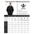 thumbnail image 6 of WenVen Men's Winter Jacket Windproof Puffer Coat Warm Hooded Quilted Parka Black XL, 6 of 12