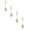 Gold, variant on ZOURIH Parrot Long Handle Spoons,Coffee Stirrers,Premium Stainless Steel Coffee & Ice Cream Spoons,Silver