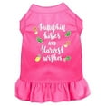 thumbnail image 1 of Pumpkin Kisses Screen Print Dog Dress Bright Pink 4X (22), 1 of 1