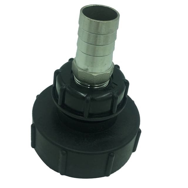 Adaptador de manguera de jardín para depósito de agua IBC de 1000 L, conector de 95 mm y 32 mm 32mm