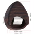 thumbnail image 4 of Fyydes Guitar Pick Box,Pick Box,Premium Rose Wood Guitar Pick Box Heart Shaped Pick Box Paste Box for Standard Pick, 4 of 8