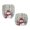 Christmas Snowman Print, variant on Psesaysky Christmas Patchwork Plaid 2 Piece Office Chair Covers for Armchair Stretchable Breathable Desk Chair Cover Polyester Fabric Rotating Chair Protectors