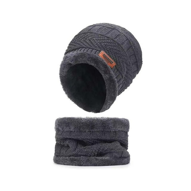 Conjunto de Gorro y Bufanda para Hombre y Mujer Bluelander Gris Bluelander Invernal