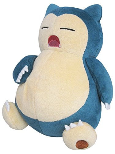 Sanei Pokemon All Star Collection Snorlax Stuffed Plush Toy, 8