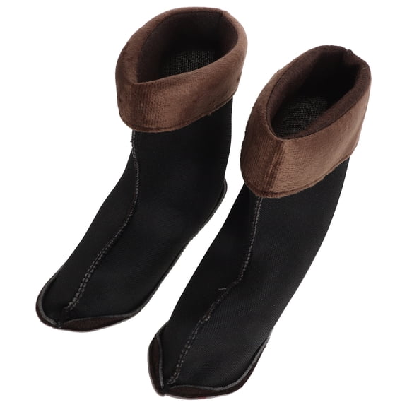 UPGRATOR 1 Pair Thermal Rain Boot Liner Socks, Washable and Comfortable for Warmth in Snow, Rain, and Cold Weather