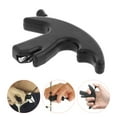 thumbnail image 4 of Archery Release Aid Thumb Style Shooting Hunting Compound Recurve Bows Tools, Black, 4 of 5