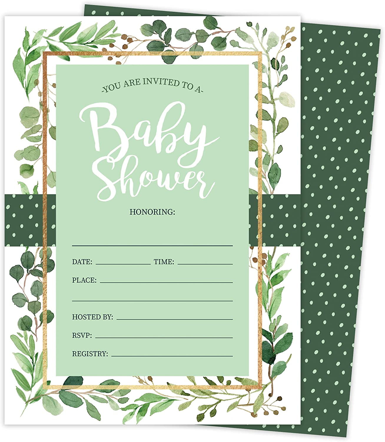 walmart printable baby shower invitations