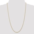 thumbnail image 2 of 14K Yellow Gold 2.0mm Diamond Cut Extra-Light Rope Chain 16 Inch, 2 of 5