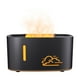 thumbnail image 1 of Humidificador de aire Flame con tanque de agua de 160 ml, difusor silencioso de 2 modos, humidificador de aire de niebla. Negro, 1 of 9