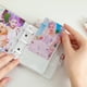 thumbnail image 5 of Titular De La Tarjeta Fotográfica Bolso Carpeta transparente de PVC, libro de mano DIY, portatarjetas, álbum de tres agujeros (blanco), 5 of 5