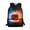 Basketball Fire Flame, variant on Kid School Backpack Boy Basketball Hoop Print Schoolbags Large Capacity Preschool Backpack Zipper Lightweight Casual Daypacks Rucksack with Side Pockets for Umbrella & Water Bottle