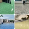thumbnail image 4 of 3.72 OZ Epoxy Colored Sand Floor Paint, Self-Leveling Non-Slip Waterproof Coating for Garage, Basement, Concrete Floors & Countertops, Long-Lasting Upgrade(Dark Gray), 4 of 10