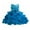 Blue, variant on Gyratedream Girl Sleeveless Embroidery Dresses Princess Pageant Dresses Ruffles Lace Party Wedding Ball Gowns