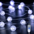 thumbnail image 1 of Cadena de luces BEEWIN Upgrade de 3 m, 30 LED USB, 8 modos, resistente al agua, 1 of 8
