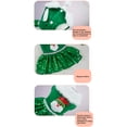 thumbnail image 4 of Methold Ropa para perros, vestido de Navidad, suministros para mascotas, gran resistencia, mano de obra fina, verde, bonito, transpirable, para Ropa para mascotas Verduras Methold PT004236-05, 4 of 6