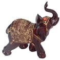 thumbnail image 1 of Elephant Decor, Elephant Figurines Widely Applicable Exquisite Durable  Luck  For Bedroom For Desk For Office, 1 of 8