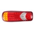 thumbnail image 2 of Luz indicadora de parada trasera de camión de remolque impermeable 46LED 3 colores 12V, 2 of 13