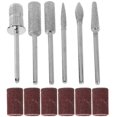 thumbnail image 1 of 1 Set Tungsten Alloy Nail Drill Bits New Grinder Nail Files Sanding Head Set, 1 of 3