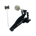 thumbnail image 2 of Pédale de Grosse Caisse Simple Ressort Gauche Portable Pied Simple pour Performance Noir, 2 of 10