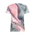 thumbnail image 5 of Aloohaidyvio Tops for Women,Womens Fashion Summer Print Ordinary Womens Short Sleeve Round Neck T-Shirt Top, 5 of 5