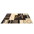 thumbnail image 2 of Washable Modern Area Rug – Soft Low Pile, Non-Slip, Non-Shedding, Mark Resistant – Abstract Geometric Carpet for Living Room, Bedroom, Dining Room, Nursery, Learning Space, 2 of 11