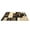 Brown, variant on COZONY Non-Slip Modern Abstract Accent Washable Low Pile Geometric Patchwork Rug