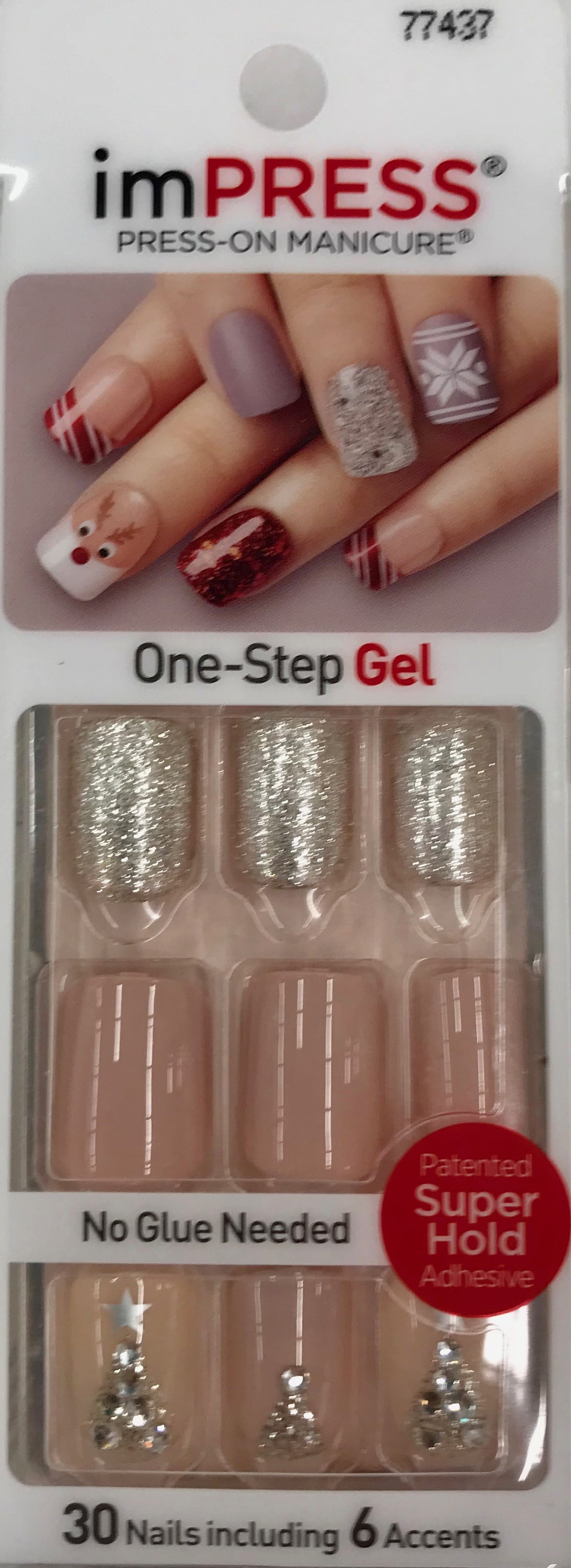 KISS imPRESS Press-on Manicure Artificial Nail Kit, BIPA189 Catch My Vibe, 30 Nails - Walmart