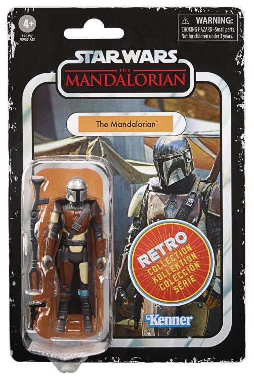 Star Wars The Mandalorian Retro Collection Series 3 Set of 7 Action Figures
