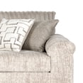 thumbnail image 3 of Roundhill Furniture Nason Wide Wale Corduroy Sofa, Parchment, 3 of 5