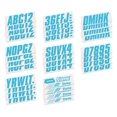 thumbnail image 4 of STIFFIE Shift Sky Blue 3" Alpha-Numeric Identification Custom Kit Registration Numbers & Letters Marine Stickers Decals for Boats & Personal Watercraft PWC, 4 of 8